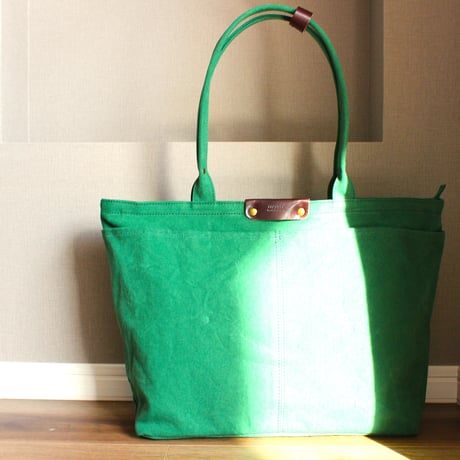 BO simple tote bag large　GREEN