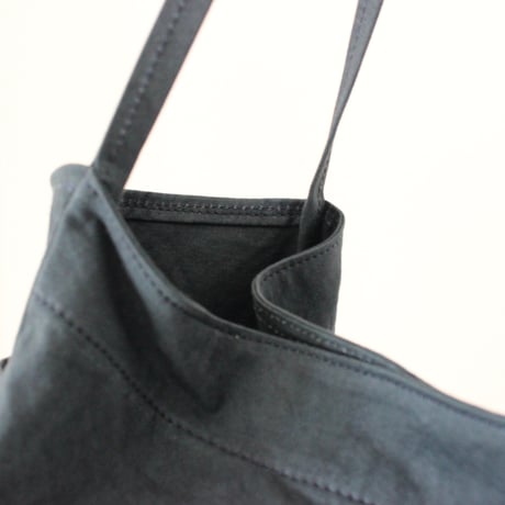 WARM useful shoulder bag large　DARK NAVY