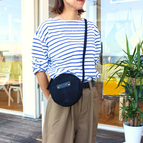 BO circle shoulder bag ORANGE