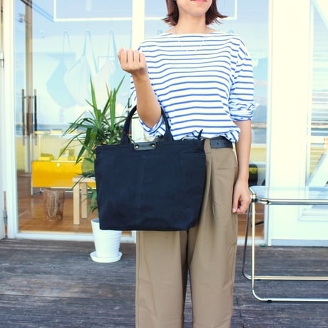 BO simple tote bag midium KHAKI