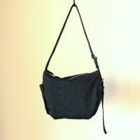WARM narrow shoulder bag small　DARK NAVY