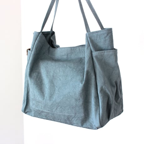 WARM useful shoulder bag midium　BLUE