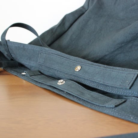 WARM useful shoulder bag large　DARK NAVY