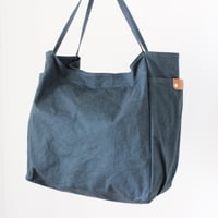 WARM useful shoulder bag large　DARK NAVY