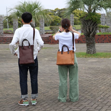 カリー　レザートート縦型57230