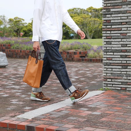 カリー　レザートート縦型57230