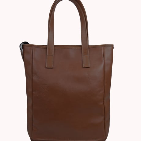 カリー　シンプルレザートート縦型57235