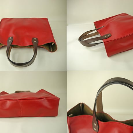 カリー　レザートート横型57231