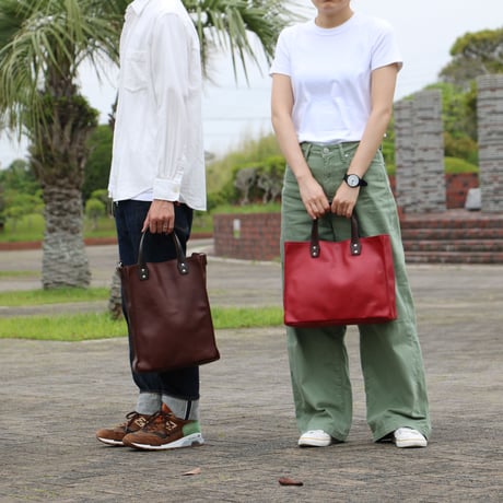 カリー　レザートート横型57231