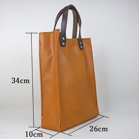 カリー　レザートート縦型57230