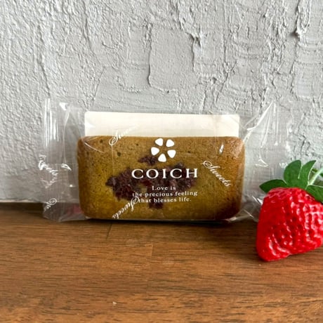 「COICH CAFE」　いちごフィナンシェ 6個セット（いちご・いちご塩・釜炒り茶）
