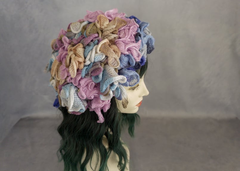 紫陽花 - Hydrangea | インコ帽｜INKO YOSHIDA