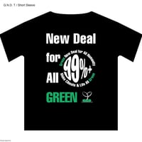 半袖Tシャツ　G.N.D.　グリーンニューディール