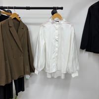 チュール ブラウス