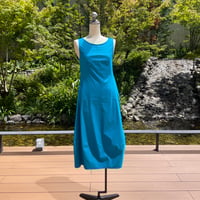 CORSO ROSSO ターコイズブルー リゾートドレス ITALY インポート ロングワンピース