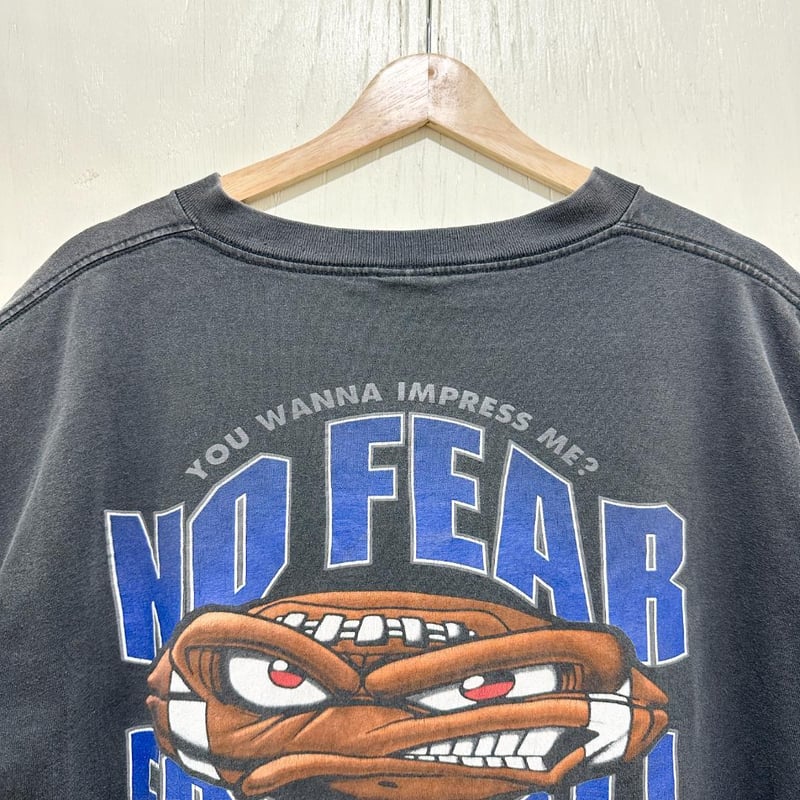 90s USA製 NO FEAR FOOTBALL grunge graphic print