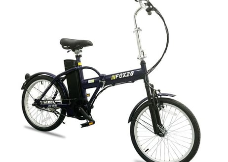 電動アシスト自転車 Fox20as 折りたたみ 20インチ 36V8Ah 軽量 コンパクト 通勤・街乗り