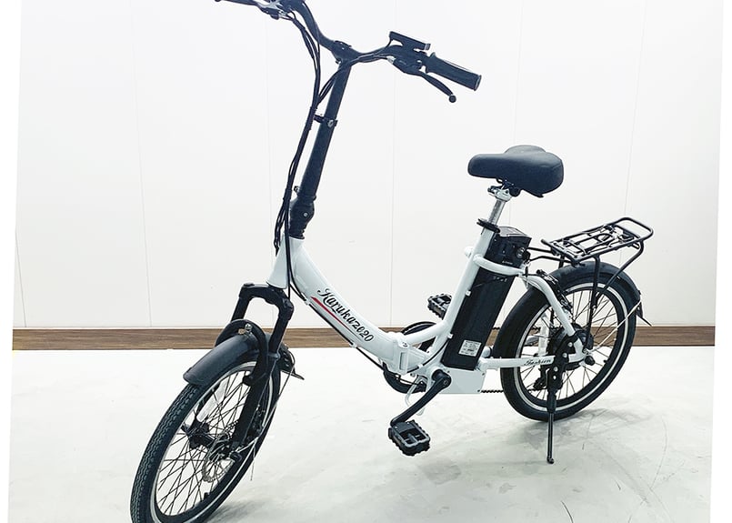 フル電動自転車(モペットタイプ)完品　BK05 フル電動自転車 14インチ 折りたたみ 48V7.5Ahリチウム モペット