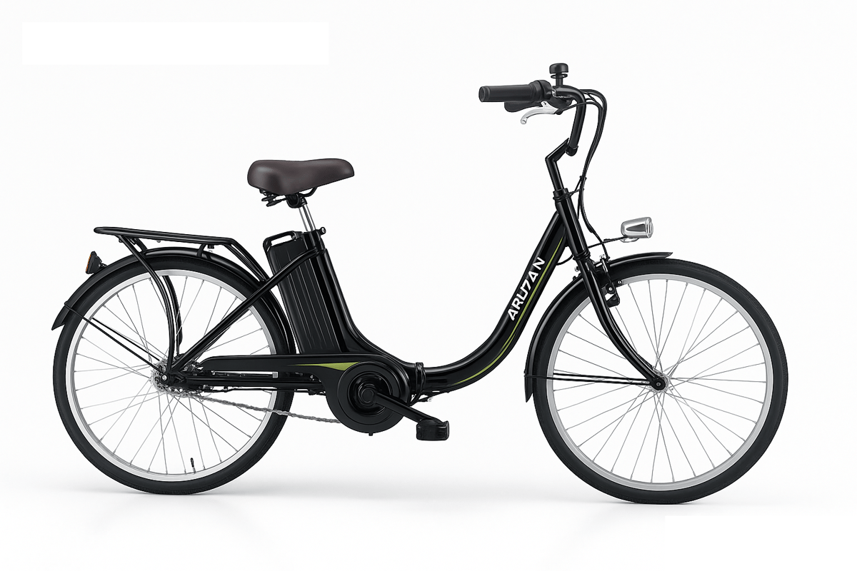 アシスト電動機付自転車 e-BIKE24 24インチ 軽量 折りたたみ可能 街