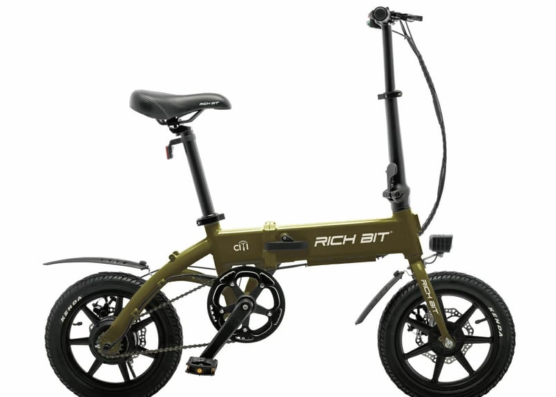 軽量&コンパクト】14インチ 折りたたみ 電動アシスト自転車 型式