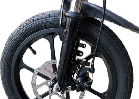 モペット型電動機付自転車！超軽量18kg フルアルミ 折りたたみ電動バイク E-Hopper16 / ナンバー取得・公道走行OK