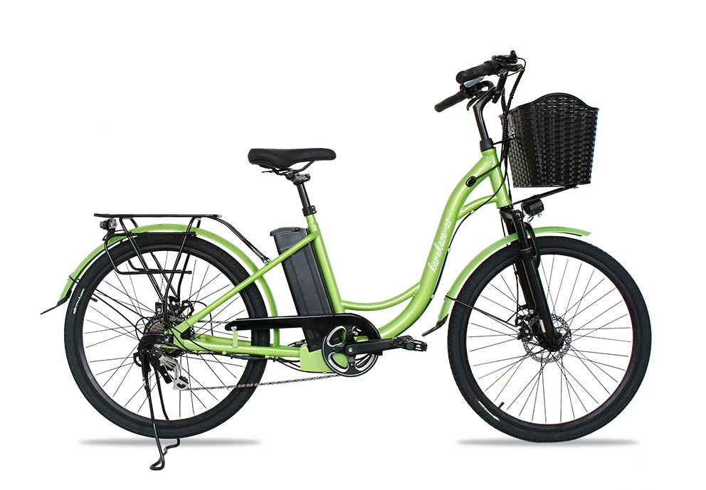 モペット型電動機付自転車 軽風26 36V版大容量リチウムイオン