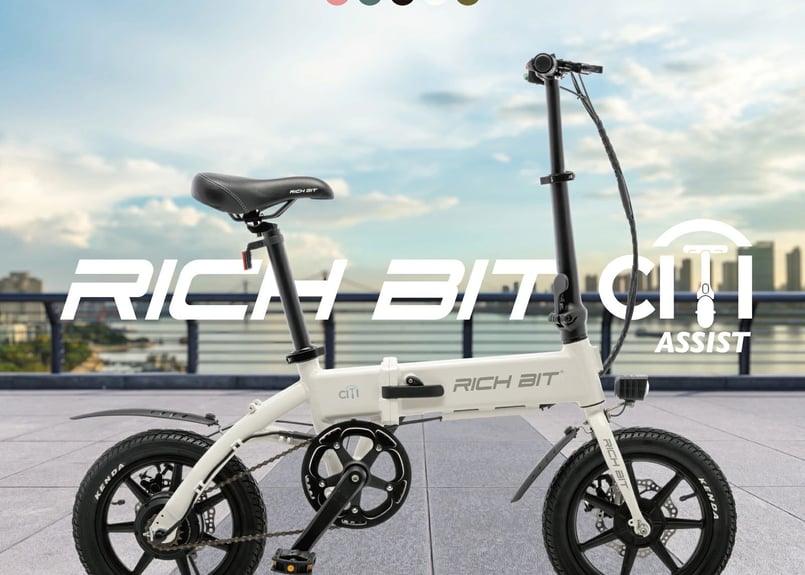 軽量&コンパクト】14インチ 折りたたみ 電動アシスト自転車 型式