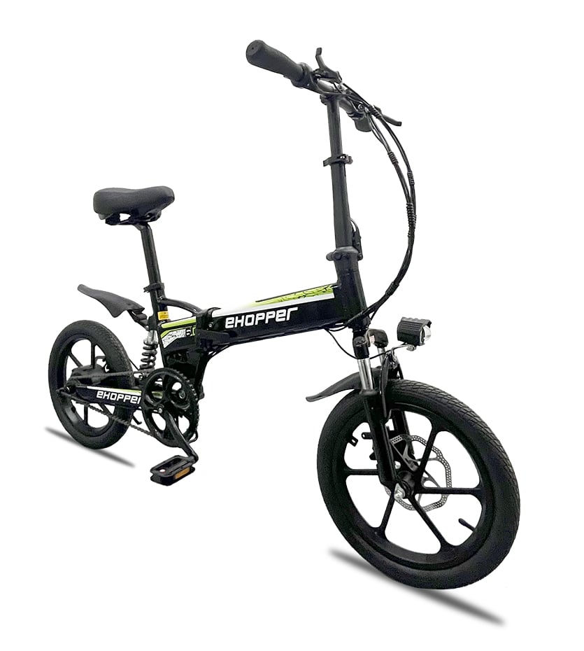 モペット型電動機付自転車！超軽量18kg フルアルミ 折りたたみ電動