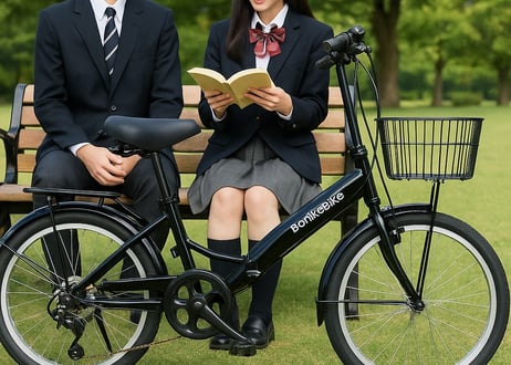 折りたたんで、走って、また広がる自由。走行性 × 収納性＝万能20インチバイク 折りたたみ自転車 20インチ 6段変速 カゴ・ライト・錠付 BONITAシリーズ ピクニカ20 通勤 通学 街乗り