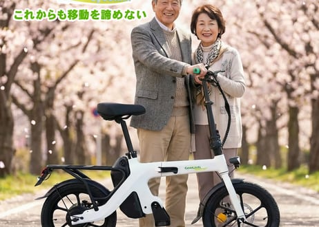 特定原動機付自転車 EcoLink 自転車タイプ16インチ 　16歳以上免許不要　バイクタイプの特定自転車です 350W 高出力　特定小型原動機付自転車（法令に基づき公道走行可能）