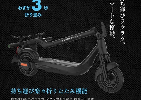 都市を駆け抜ける！EVEREST XING EX15 PRO 特定小型原付 電動キックボード【公道OK/6km歩道モード/ノーパンク/600W】特定小型原動機付自転車（法令に基づき公道走行可能）