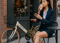 折りたたんで、走って、また広がる自由。走行性 × 収納性＝万能20インチバイク 折りたたみ自転車 20インチ 6段変速 カゴ・ライト・錠付 BONITA Lupi20（ルピ20） 通勤 通学 街乗り
