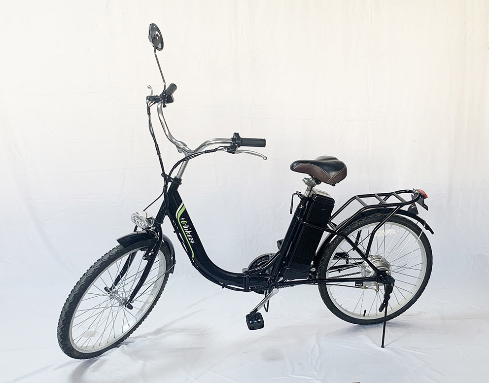 アシスト電動機付自転車 e-BIKE24 24インチ 軽量 折りたたみ可能 街