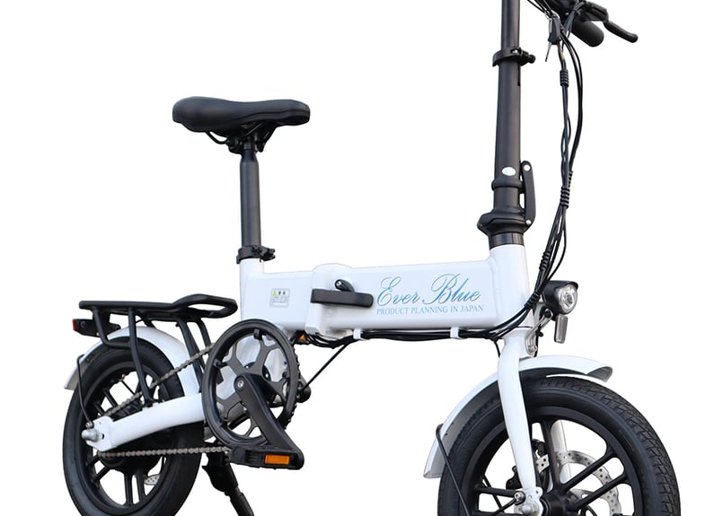 電動アシスト自転車 EVERBLUE 電動自転車 フル電動 ひねちゃ モペット ペダル付原付 フル電動自転車 電動バイク 電動自転車