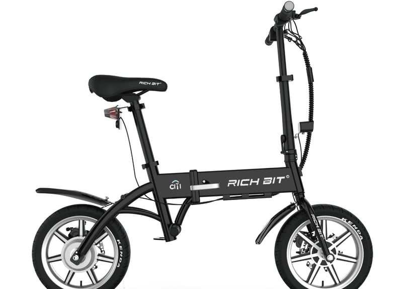 公道走行可能】RICHBIT CITY-T 特定小型原付 | 免許不要 サドル付 電動