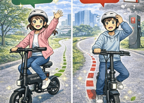 特定原動機付自転車 EcoLink 自転車タイプ16インチ 　16歳以上免許不要　バイクタイプの特定自転車です 350W 高出力　特定小型原動機付自転車（法令に基づき公道走行可能）
