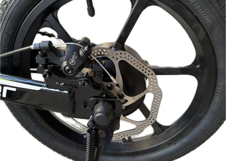 モペット型電動機付自転車！超軽量18kg フルアルミ 折りたたみ電動バイク E-Hopper16 / ナンバー取得・公道走行OK