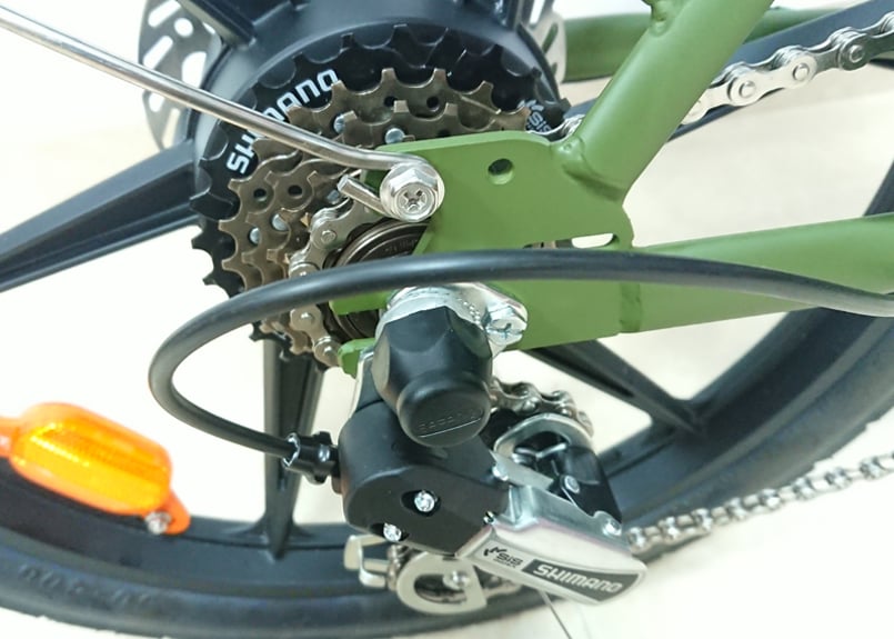 モペット ペダル付原付 BONITA20 折りたたみ 保安部品付 36V大容量