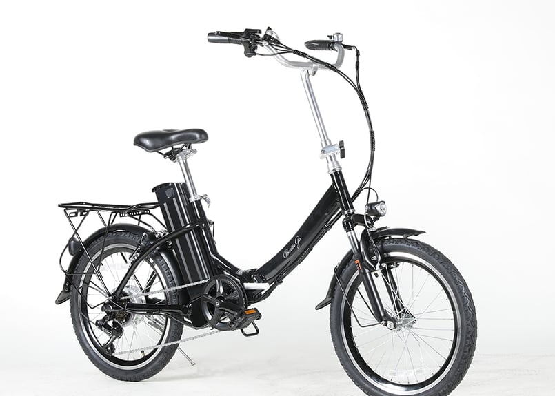 軽風20】20インチ フル電動自転車（モペット）｜折りたたみ式