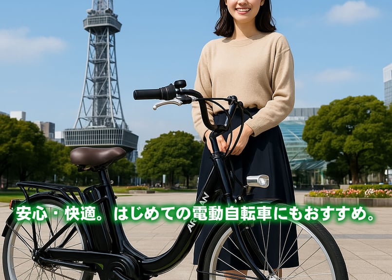 モペット版電動機付自転車 e-BIKE24 24インチ 軽量 折りたたみ可能 街