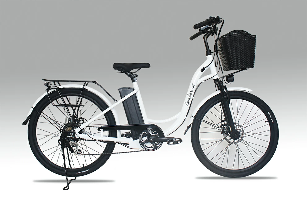 モペット型電動機付自転車 軽風26 36V版大容量リチウムイオン