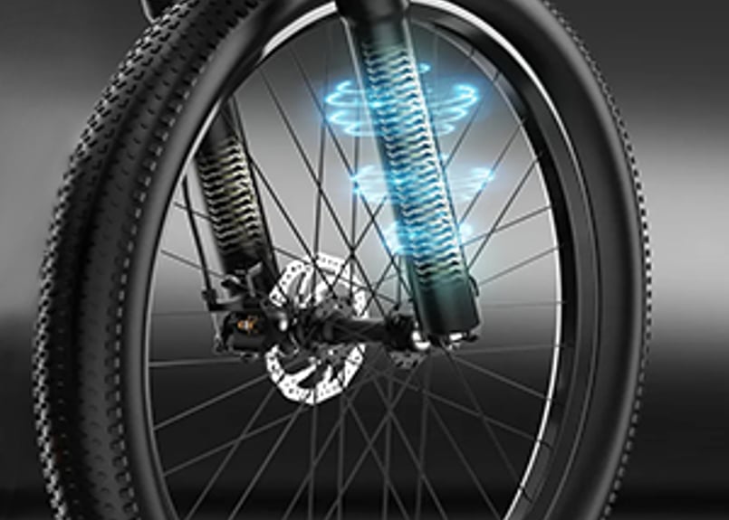 HEZZO 26インチ フル電動自転車 ペダル付原付 モペット 電動バイク MTB