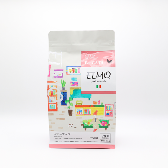 ELMO キャットフード プロフェッショナーレ グローアップ 子猫用 400g