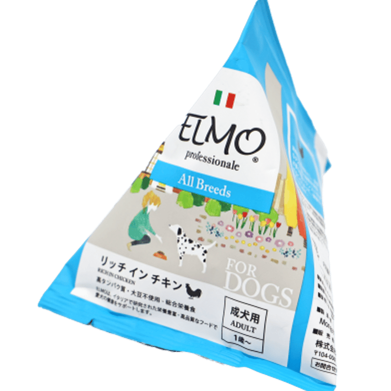 ELMO エルモ　成犬用 3個セット（約3食分） ELMO エルモ 成犬用 ドッグフード 高バランス