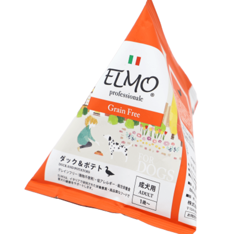 3個セット（約3食分） ELMO エルモ 成犬用 ダック＆ポテト