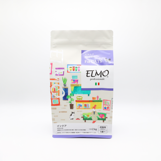 ELMO キャットフード プロフェッショナーレ インドア 2kg エルモ