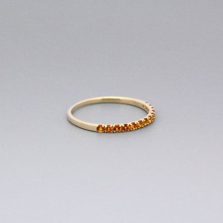 【K10】シトリン リング ― November Birthstone ―