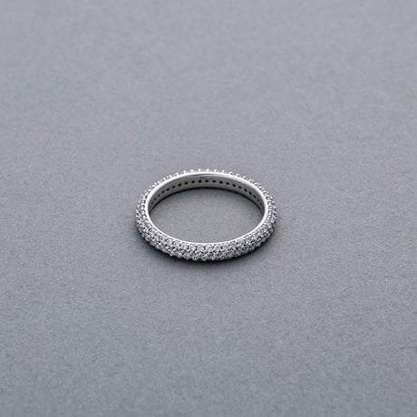 ダイヤモンドフルエタニティーリングピンキーリング0.80-1.10ct pt950ハードプラチナ