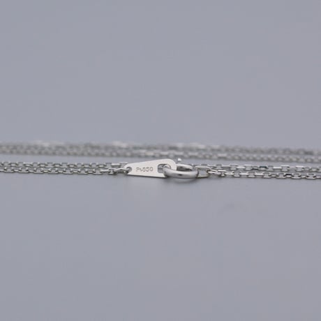 【Pt900×Pt850】クラシックラウンド ダイヤモンドネックレス〈0.3ct〉