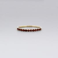 【K10】ガーネット リング ― January Birthstone ―
